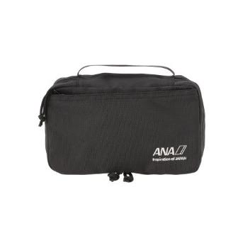BRIEFING for ANAコラボ　ダブルジップポーチ　 完売品 ANAオリジナル＞ハンギングポーチ／ブラック | ANAショッピング