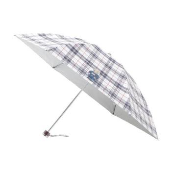 【最終値下げ☆美品】ラルフローレン 晴雨兼用 折り畳み傘 チェック ラルフローレン>晴雨兼用3段折りたたみパラソル チェック・ベア