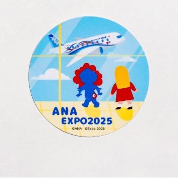 ネコポス便】＜ANA×EXPO2025＞万博ANAステッカー 後ろ姿 | ANA