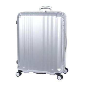 A.L.I＞デカかるEdge 前輪ストッパー 拡張ジッパーキャリー 102L／ｸﾛｰﾑ