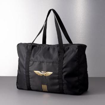ANAオリジナル＞ユニフォームコレクション パッカブルボストンバッグ