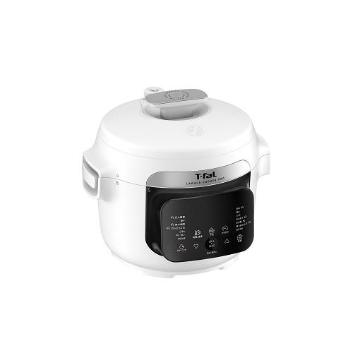 ティファール 自動調理鍋　ラクラ・クッカー プロ　白　レシピブック付 T-fal ラクラ・クッカー プロ 自動調理鍋 ホワイト（圧力機能付き） CY3811J0
