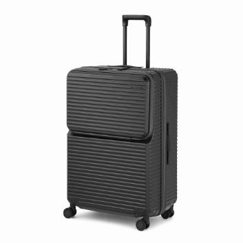 【美品】　大型スーツケース ブラック EDGELINK＞クルーズボックス 101Lスーツケース 05804／ブラック