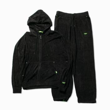 ChillST＞Cloud pile Hoodie + Cloud pile Pants／ブラック／XS | ANA