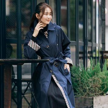 新品【アクアスキュータム 】ショップチャンネル完売品 レインコート M 紺 新品【アクアスキュータム 】ショップチャンネル完売品 レイン