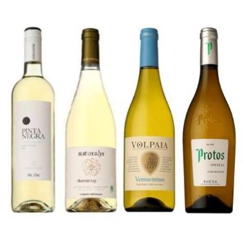 Wasabitarou Ozi Global Wine 白ワイン4本セット 伝統国周遊 4か国の