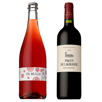 微発泡甘口ワインと本格ボルドーの2本セット | ANAショッピング A-style