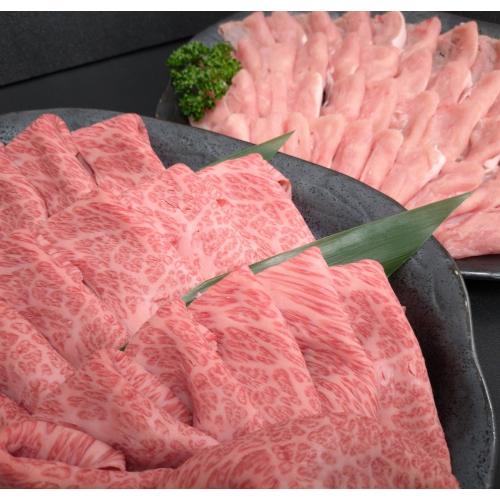 ＜宮崎県産＞宮崎牛・豚しゃぶしゃぶセット