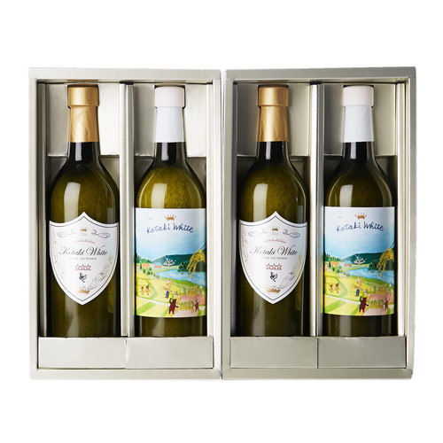 こしひかり『コタキホワイト（小滝米）』 ANAオリジナルギフトボトル620g×4本