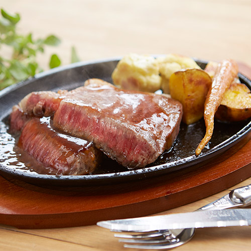 宮崎県産 厚切りハーフカットサーロインステーキ