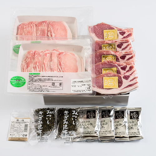 S＜平田牧場＞金華豚しゃぶしゃぶ＆ステーキ