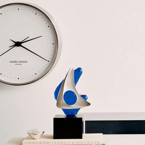 ＜ジョージジェンセン＞コッペル クロック（φ22cm）