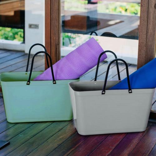 ＜HINZA＞マルチバッグ＆クーラーバッグ アッシュグレーLSET