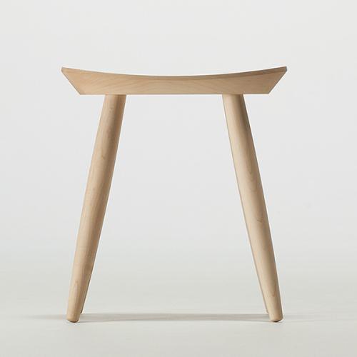 ＜cosineコサイン＞エントランススツール メープル