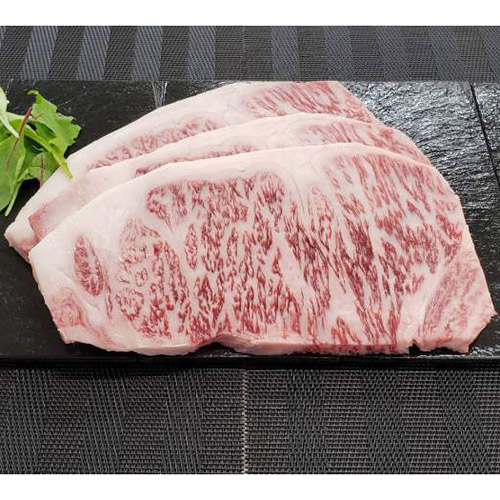 ＜川口又治商店＞生粋かながわ牛サーロインステーキ 3枚