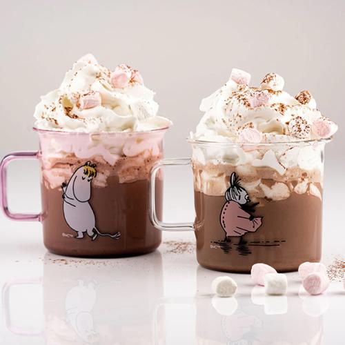 ＜Muurla＞ムールラ ガラスマグ4P ( ムーミン / フローレン/リトルミィ/ムーミンママ )