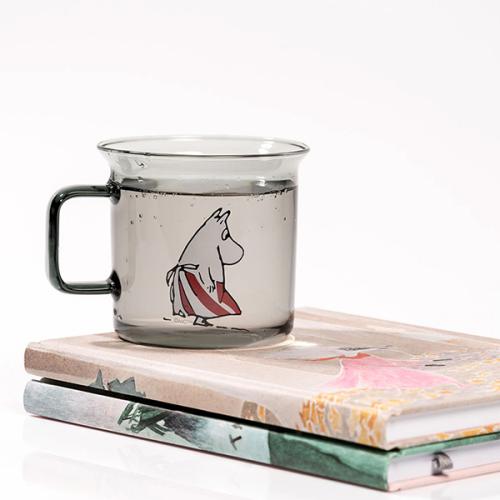 ＜Muurla＞ムールラ ガラスマグ4P ( ムーミン / フローレン/リトルミィ/ムーミンママ )