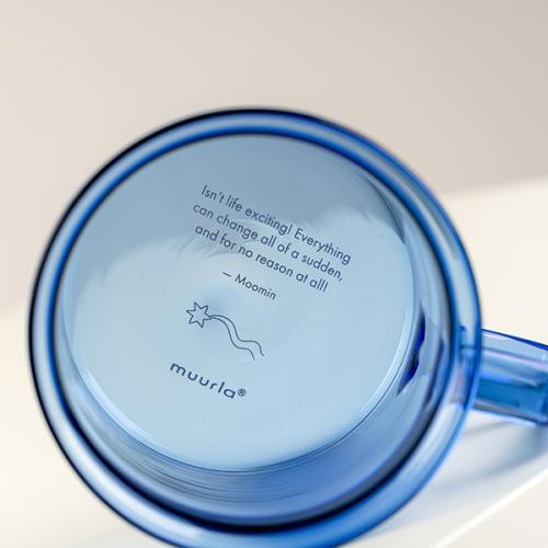 ＜Muurla＞ムールラ ガラスマグ4P ( ムーミン / フローレン/リトルミィ/ムーミンママ )