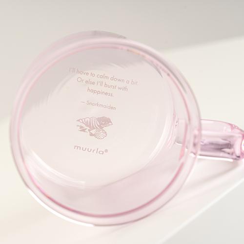 ＜Muurla＞ムールラ ガラスマグ4P ( ムーミン / フローレン/リトルミィ/ムーミンママ )