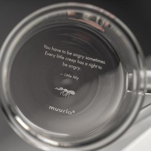 ＜Muurla＞ムールラ ガラスマグ4P ( ムーミン / フローレン/リトルミィ/ムーミンママ )