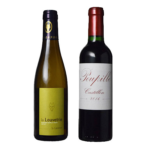 フランス銘醸ワイン赤白飲み比べハーフワインセット