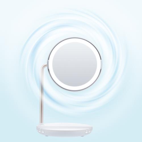 ＜FESTINO＞フェスティノ　充電式LEDファンミラー