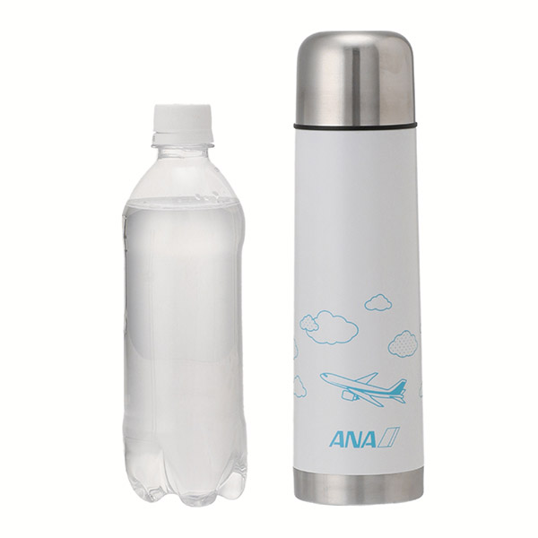 【ANAオリジナル】コップ付きステンレスボトル（480mL）