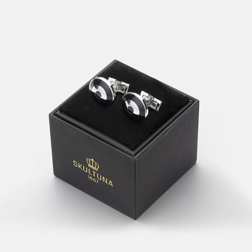 ＜スクルツナ＞カフリンクス　BOMBER　ブラック