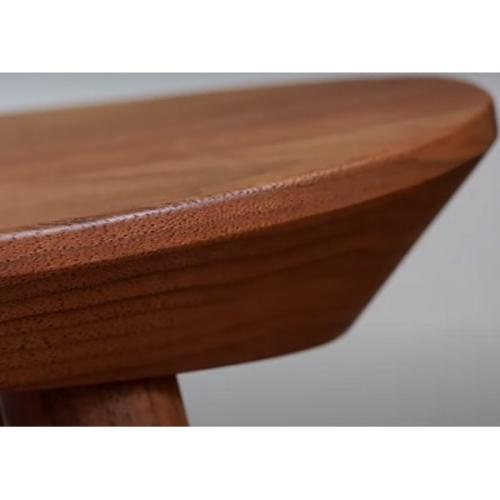 ＜cosineコサイン＞エントランススツール　ウォルナット