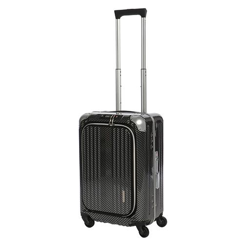 ＜ANAオリジナル＞フロントオープン縦型4輪キャリーケース（ANAロゴプレート付）