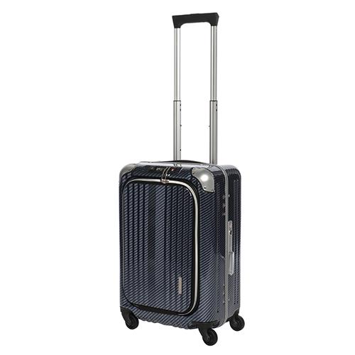 ＜ANAオリジナル＞フロントオープン縦型4輪キャリーケース（ANAロゴプレート付）