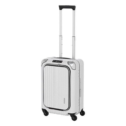 ＜ANAオリジナル＞フロントオープン縦型4輪キャリーケース（ANAロゴプレート付）