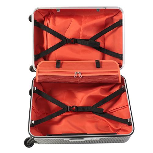 ＜ANAオリジナル＞フロントオープン縦型4輪キャリーケース（ANAロゴプレート付）