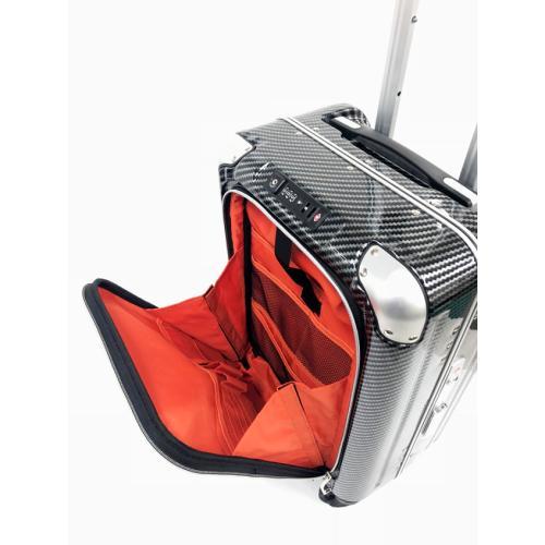 ＜ANAオリジナル＞フロントオープン縦型4輪キャリーケース（ANAロゴプレート付）