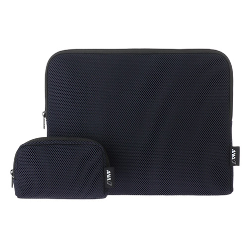 【ANAオリジナル】メッシュPCケース&モバイルポーチセット