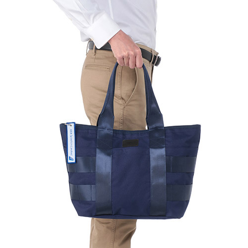 【ANAオリジナル】オリジナルネイビートートバッグ　with　ANAセレクションオリジナルフライトタグ