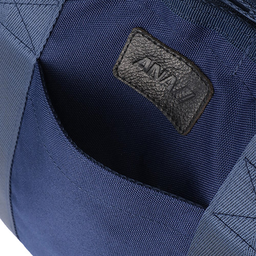 【ANAオリジナル】オリジナルネイビートートバッグ　with　ANAセレクションオリジナルフライトタグ