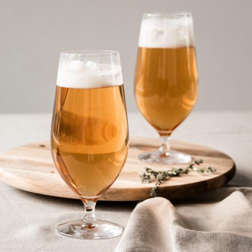 ＜Orrefors＞BEER グラス4Pセット　（ラガー）