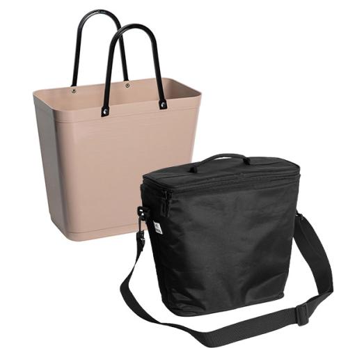＜HINZA＞スウェーデン製マルチバッグ　トール&クーラーバッグセット