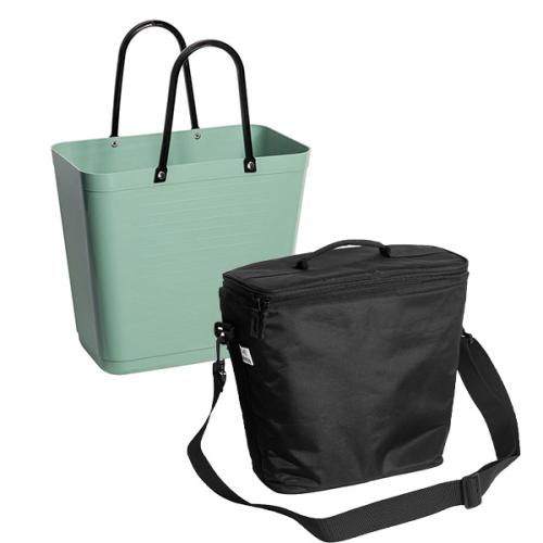 ＜HINZA＞スウェーデン製マルチバッグ　トール&クーラーバッグセット