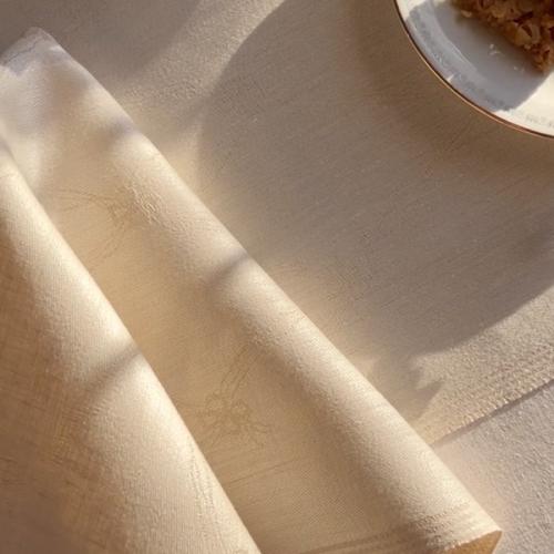 ＜クラスボルス＞クローバー　リネンクロス2枚セット