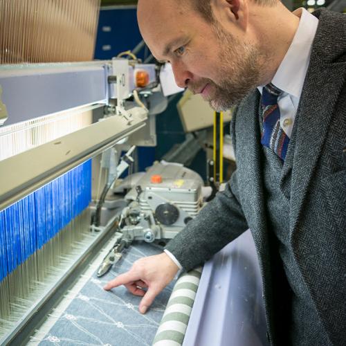 ＜クラスボルス＞クローバー　リネンクロス2枚セット