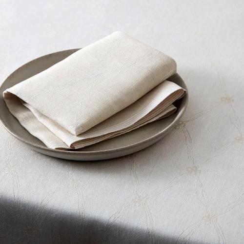 ＜クラスボルス＞クローバー　リネンクロス2枚セット