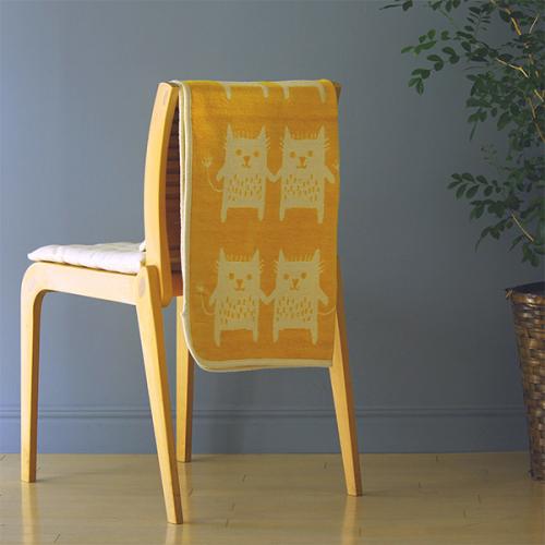 ＜クリッパン＞ボブキャット　シュニールコットン　ミニ　イエロー