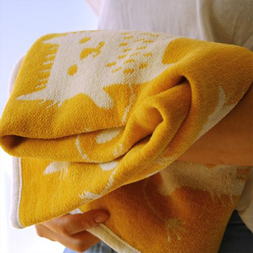 ＜クリッパン＞ボブキャット　シュニールコットン　ミニ　イエロー