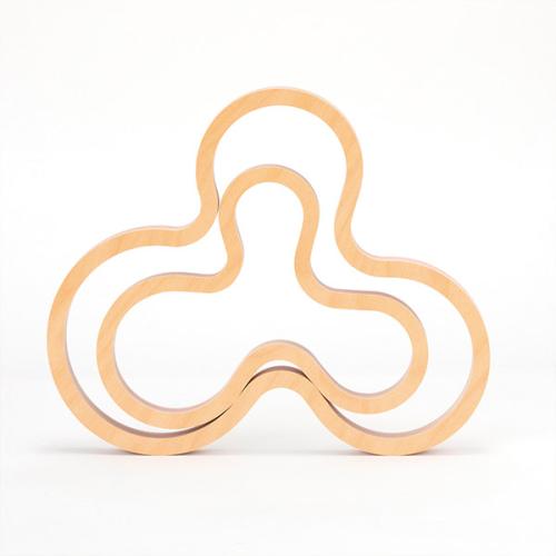 ＜マヤムー＞白樺のポットスタンド　ナチュラル　M / L　セット