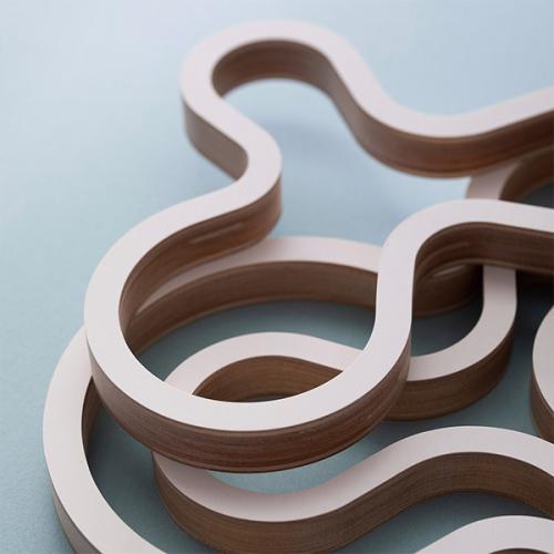 ＜マヤムー＞白樺のポットスタンド　ナチュラル　M / L　セット