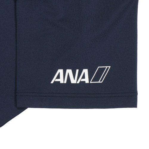 【ANAオリジナル】＜アスレタ＞ATHLETAコラボ　スポーツシャツ（ネイビー）&タオルセット