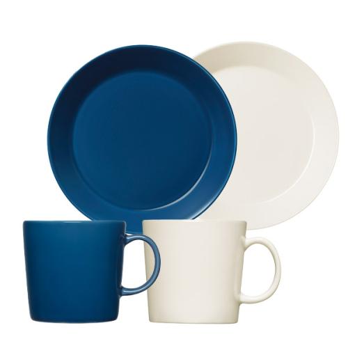 ＜イッタラ＞ティーマ マグ・21cmプレートペア