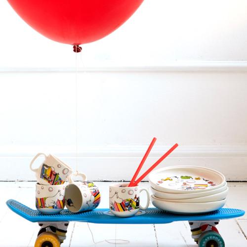 ＜ムーミン アラビア＞チルドレンセット ムーミン